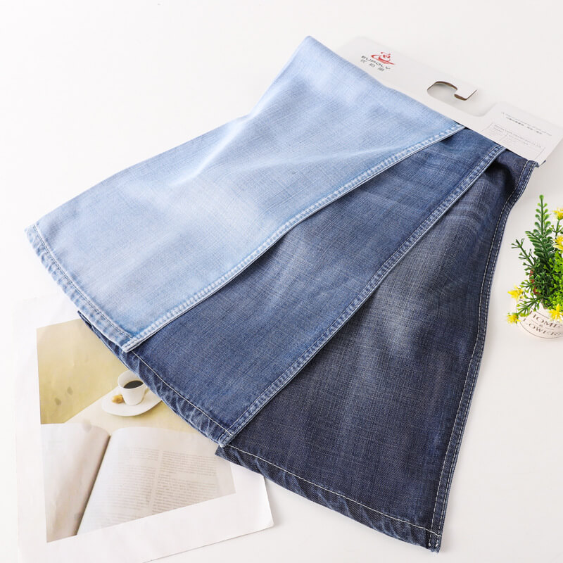 Dress Lyocell Woven Denim Fabric for Dress Wholesale Supplier 7